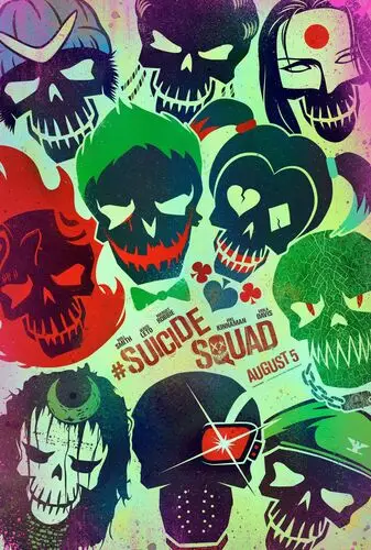 Suicide Squad (2016) Men's Colored Hoodie - idPoster.com