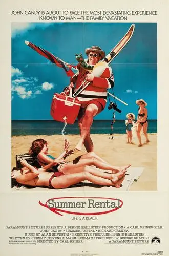 Summer Rental (1985) White T-Shirt - idPoster.com