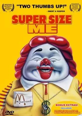 Super Size Me (2004) Men's Colored Hoodie - idPoster.com