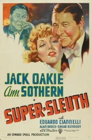 Super-Sleuth (1937) White T-Shirt - idPoster.com