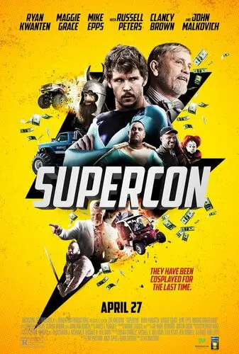 Supercon (2018) Men's Colored T-Shirt - idPoster.com