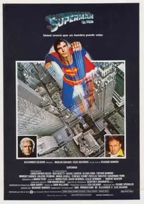 Superman (1978) Women's Colored  Long Sleeve T-Shirt - idPoster.com