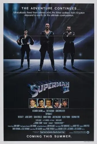Superman II (1981) Men's Colored T-Shirt - idPoster.com