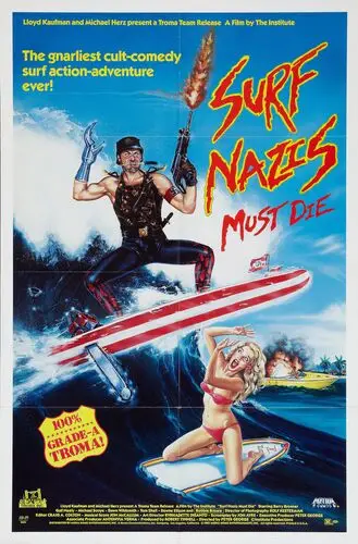 Surf Nazis Must Die (1987) Baseball Cap - idPoster.com