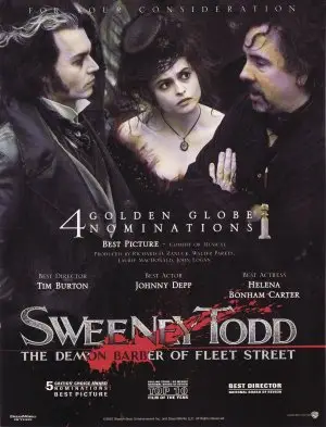 Sweeney Todd: The Demon Barber of Fleet Street (2007) Women's Colored Hoodie - idPoster.com