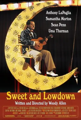 Sweet and Lowdown (1999) White Tank-Top - idPoster.com