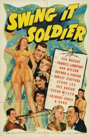Swing It Soldier (1941) Kitchen Apron - idPoster.com