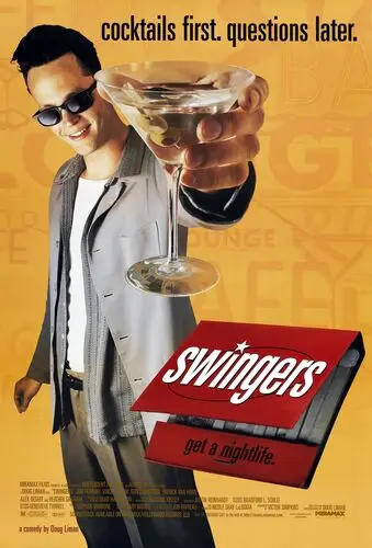 Swingers (1996) Drawstring Backpack - idPoster.com