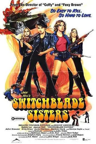 Switchblade Sisters (1975) Baseball Cap - idPoster.com