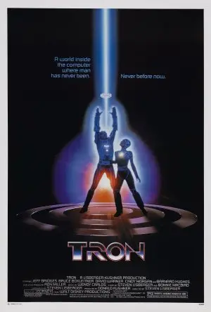 TRON (1982) Men's Colored  Long Sleeve T-Shirt - idPoster.com