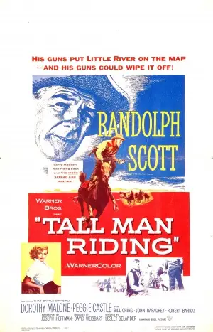 Tall Man Riding (1955) Women's Colored Hoodie - idPoster.com