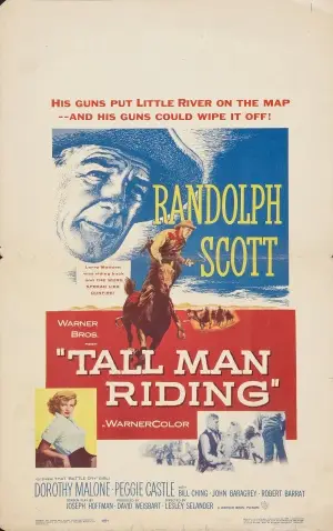 Tall Man Riding (1955) Kitchen Apron - idPoster.com
