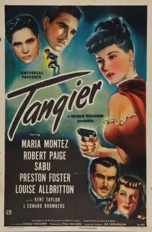 Tangier (1946) Women's Colored Hoodie - idPoster.com