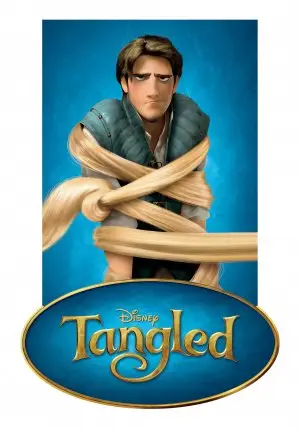 Tangled (2010) Men's Colored T-Shirt - idPoster.com
