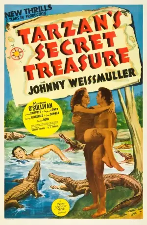 Tarzan's Secret Treasure (1941) Wall Poster picture 387550