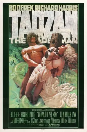 Tarzan, the Ape Man (1981) Men's Colored T-Shirt - idPoster.com