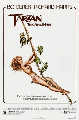Tarzan, the Ape Man (1981) White T-Shirt - idPoster.com