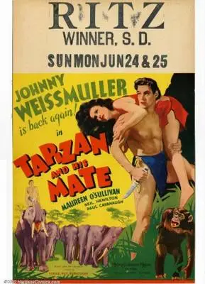 Tarzan and His Mate (1934) Men's Colored T-Shirt - idPoster.com