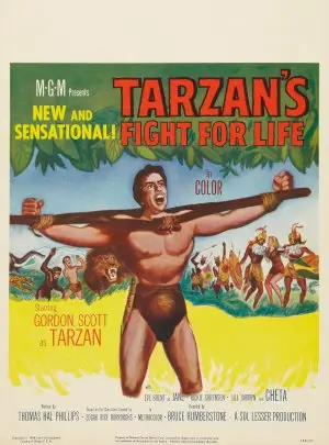 Tarzans Fight for Life (1958) Fridge Magnet picture 418583