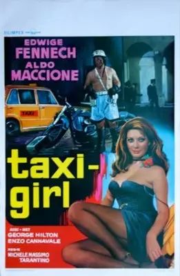 Taxi Girl (1977) White Tank-Top - idPoster.com