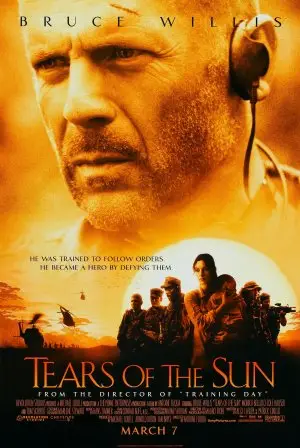 Tears Of The Sun (2003) White T-Shirt - idPoster.com