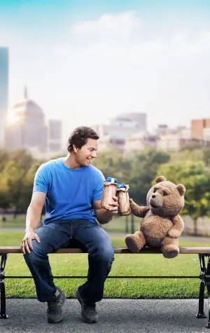 Ted 2 (2015) White T-Shirt - idPoster.com
