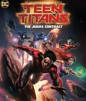 Teen Titans: The Judas Contract (2017) Men's Colored Hoodie - idPoster.com