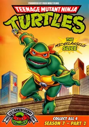 Teenage Mutant Ninja Turtles (1987) Men's Colored T-Shirt - idPoster.com