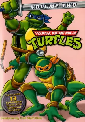 Teenage Mutant Ninja Turtles (1987) Women's Colored  Long Sleeve T-Shirt - idPoster.com