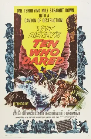 Ten Who Dared (1960) Women's Colored Tank-Top - idPoster.com