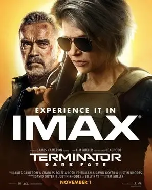 Terminator: Dark Fate (2019) White Tank-Top - idPoster.com