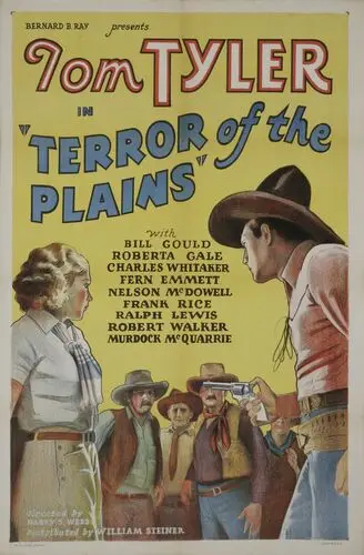Terror of the Plains (1934) Men's Colored Hoodie - idPoster.com