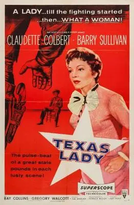 Texas Lady (1955) White T-Shirt - idPoster.com