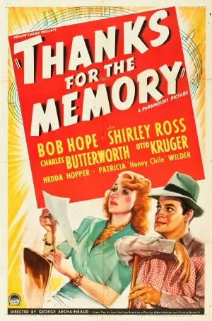 Thanks for the Memory (1938) Wall Poster picture 405560