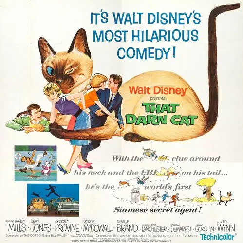That Darn Cat! (1965) Wall Poster picture 742781