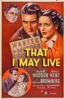 That I May Live (1937) posters and prints