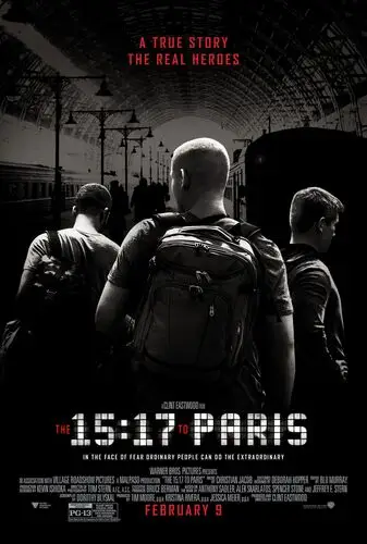The 15 17 to Paris (2018) Wall Poster picture 741286