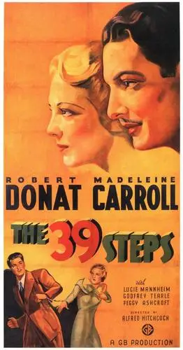 The 39 Steps (1935) Women's Colored T-Shirt - idPoster.com
