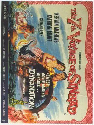 The 7th Voyage of Sinbad (1958) White Tank-Top - idPoster.com