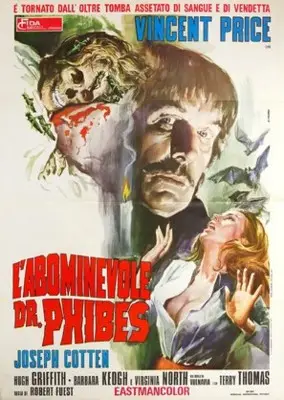 The Abominable Dr. Phibes (1971) Men's Colored  Long Sleeve T-Shirt - idPoster.com