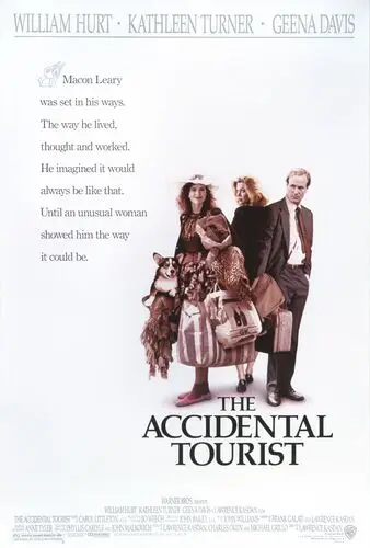 The Accidental Tourist (1988) White Tank-Top - idPoster.com