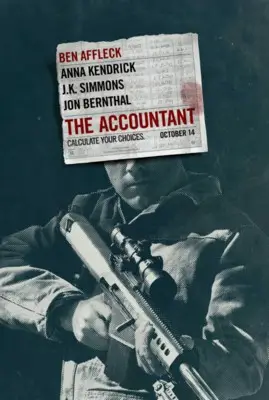 The Accountant (2016) Men's Colored Hoodie - idPoster.com