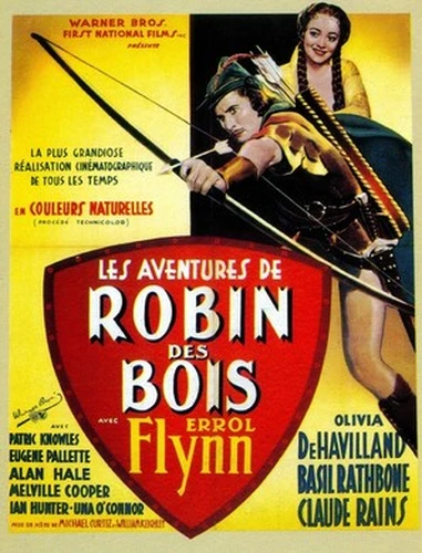 The Adventures of Robin Hood (1938) Women's Colored Tank-Top - idPoster.com