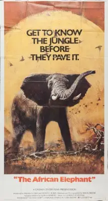 The African Elephant (1971) White T-Shirt - idPoster.com