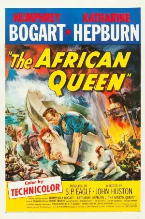 The African Queen (1951) Drawstring Backpack - idPoster.com