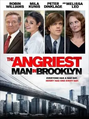 The Angriest Man in Brooklyn (2013) White T-Shirt - idPoster.com