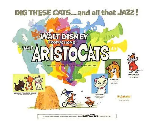 The Aristocats (1970) Baseball Cap - idPoster.com