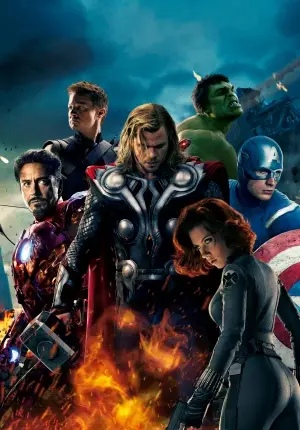 The Avengers (2012) White T-Shirt - idPoster.com