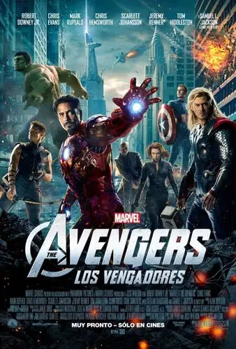The Avengers (2012) Drawstring Backpack - idPoster.com