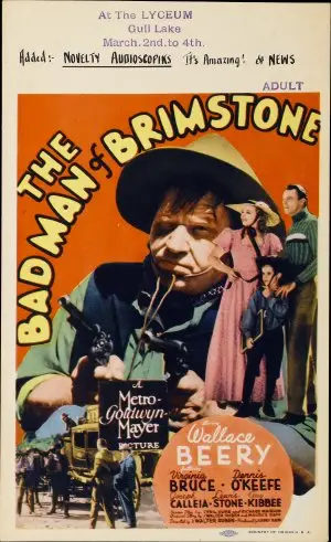 The Bad Man of Brimstone (1937) Men's Colored Hoodie - idPoster.com